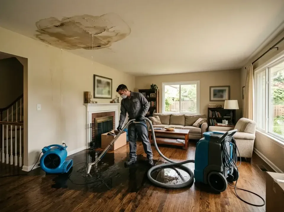 attic-pipe-burst-ceiling-drip-008 — frequently asked questions, Water Damage Restoration & Carpet Care in Fort Mill, SC